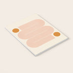 Abstraction_SUN_LINE_ART_Minimalism_002 Notebook Gallery Image 3