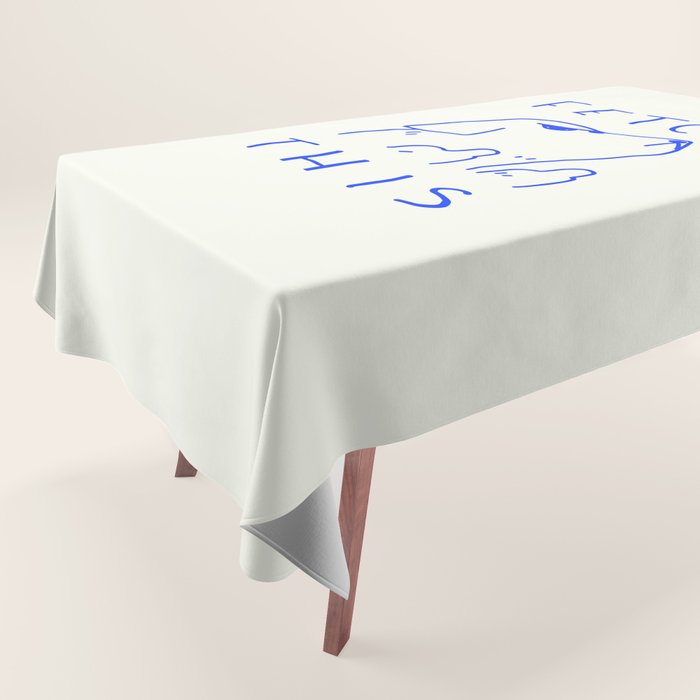 Fetch This Tablecloth Gallery Image 1