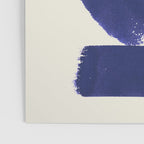 Abstract Paint Form 1 - Dark Blue Poster Gallery Image 3