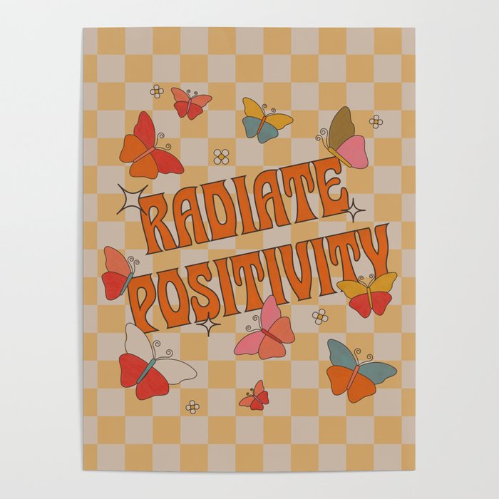 Radiate Positivity Butterflies Poster Gallery Image 4