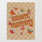 Radiate Positivity Butterflies Poster Gallery Image 4