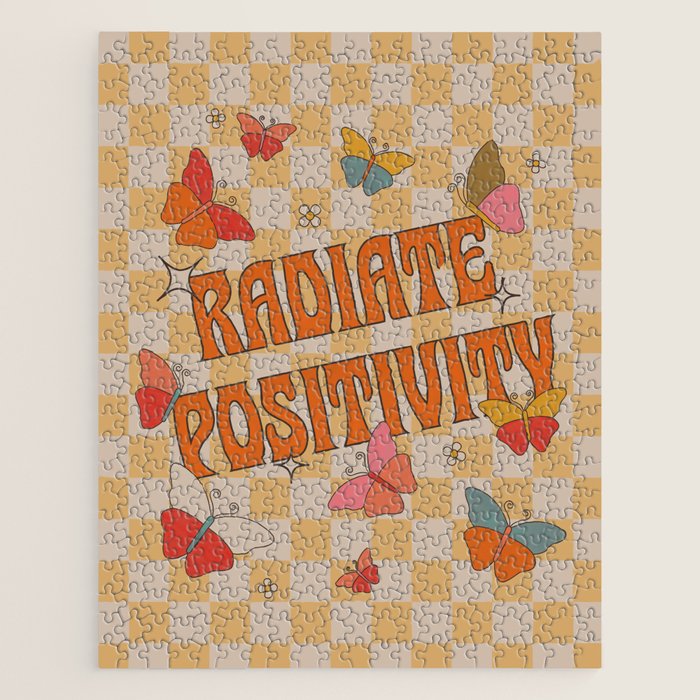 Radiate Positivity Butterflies Jigsaw Puzzle Gallery Image 1