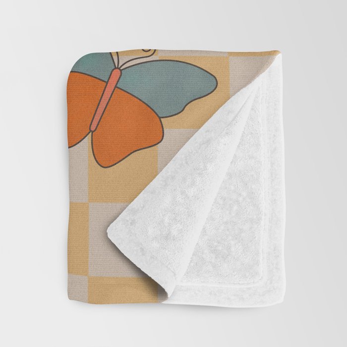 Radiate Positivity Butterflies Throw Blanket Gallery Image 3