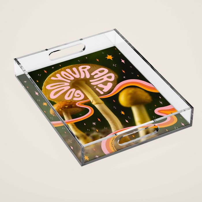 Go Do Your Art Acrylic Tray Gallery Image 1