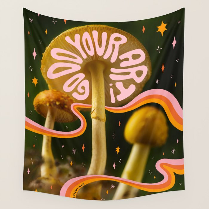 Go Do Your Art Wall Tapestry Gallery Image 4