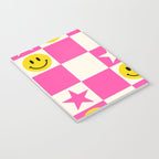 SMILEY STAR PINK Notebook Gallery Image 3