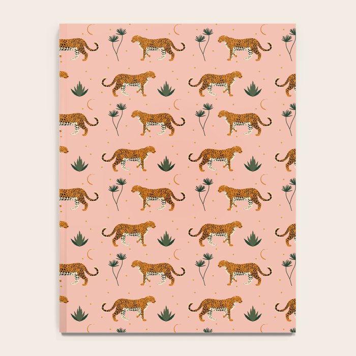 Big Cat pattern Softpink Notebook Gallery Image 4