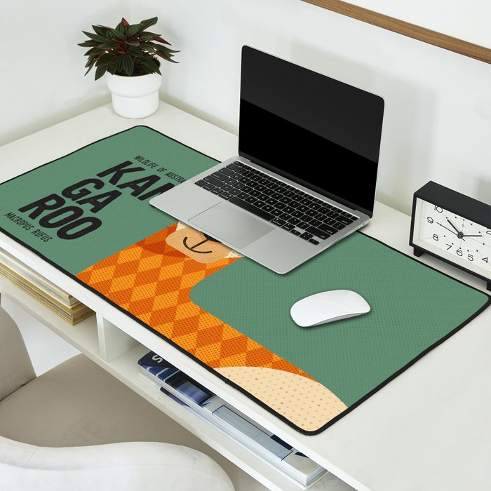 Hello Kangaroo Desk Mat Gallery Image 2