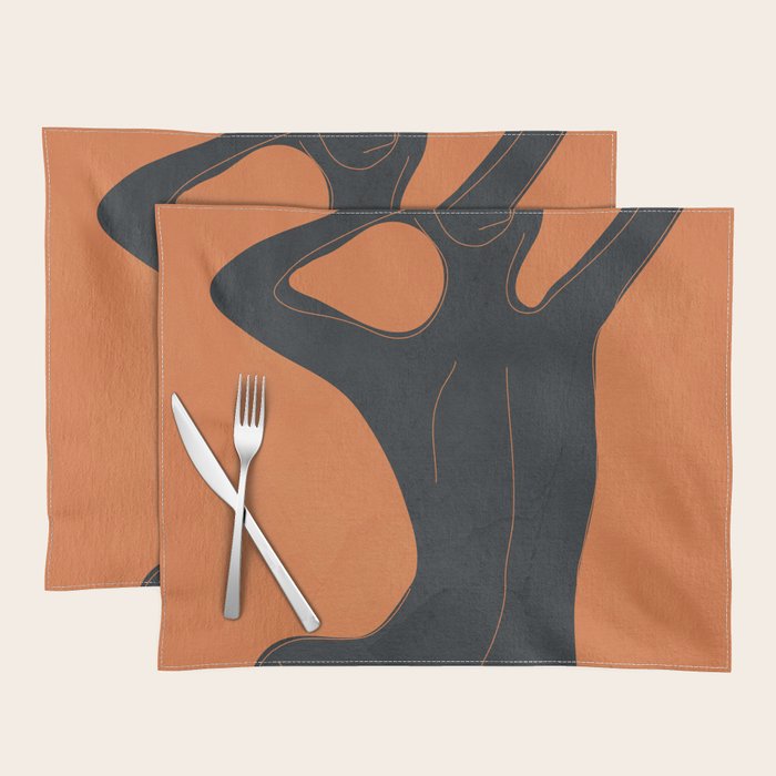 Abstract Nude I Placemat Gallery Image 1
