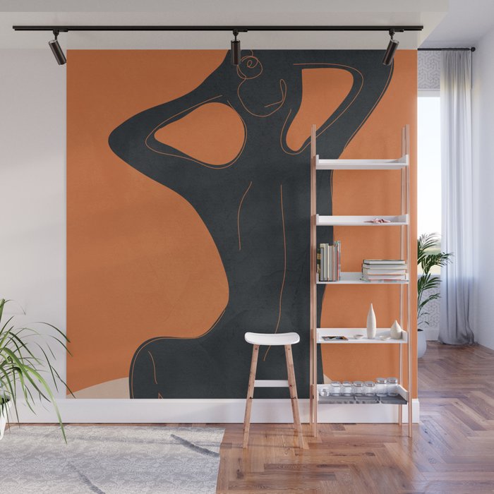 Abstract Nude I Wall Mural Gallery Image 1