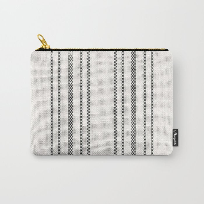 AEGEAN MULTI STRIPE BLACK Carry All Pouch Gallery Image 1