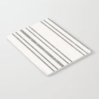 AEGEAN MULTI STRIPE BLACK Notebook Gallery Image 2