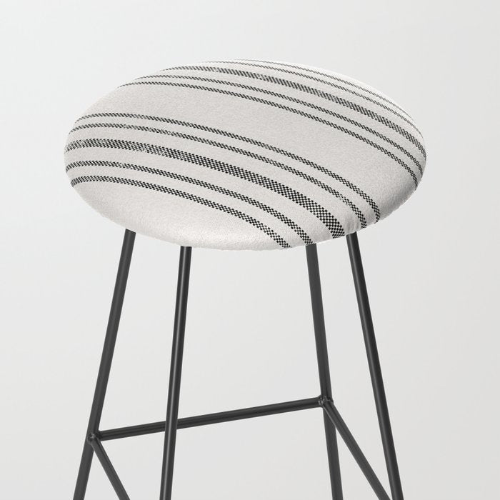 AEGEAN MULTI STRIPE BLACK Stool Gallery Image 2