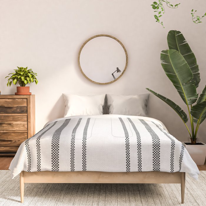 AEGEAN MULTI STRIPE BLACK Comforter Gallery Image 3