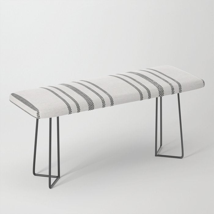 AEGEAN MULTI STRIPE BLACK Bench Gallery Image 1