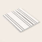 AEGEAN MULTI STRIPE BLACK Notebook Gallery Image 3