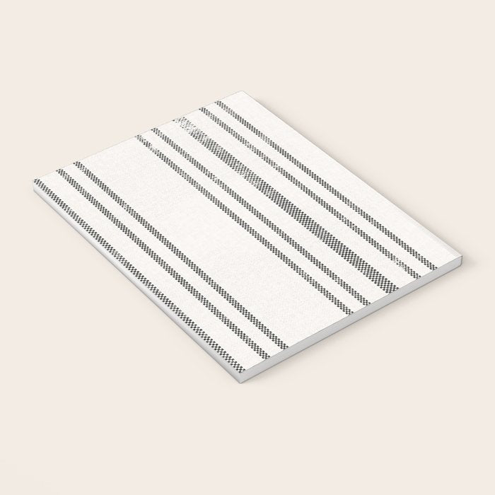 AEGEAN MULTI STRIPE BLACK Notebook Gallery Image 3