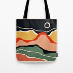 Abstract Art Landscape 48 Tote Bag Gallery Image 1
