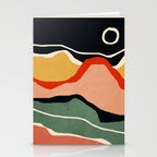 Abstract Art Landscape 48 Stationery Card Gallery Image 2