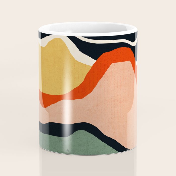 Abstract Art Landscape 48 Coffee Mug Gallery Image 4