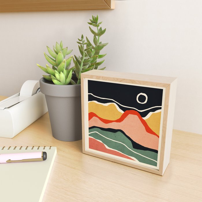 Abstract Art Landscape 48 Mini Art Print Gallery Image 2