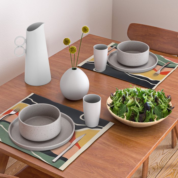 Abstract Art Landscape 48 Placemat Gallery Image 2