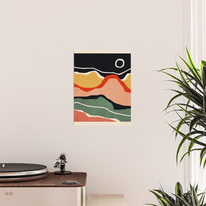 Abstract Art Landscape 48 Poster Gallery Image 2