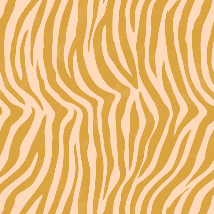 Dopamine Zebra Print In Amber Yellow Coffee Mug Gallery Image 2