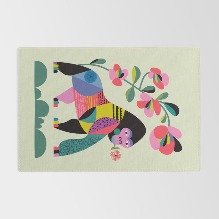 Mid Century Modern Gorilla Rug Gallery Image 2