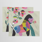 Mid Century Modern Gorilla Placemat Gallery Image 1