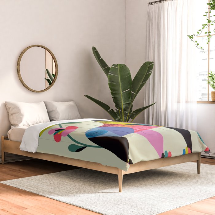 Mid Century Modern Gorilla Comforter Gallery Image 2