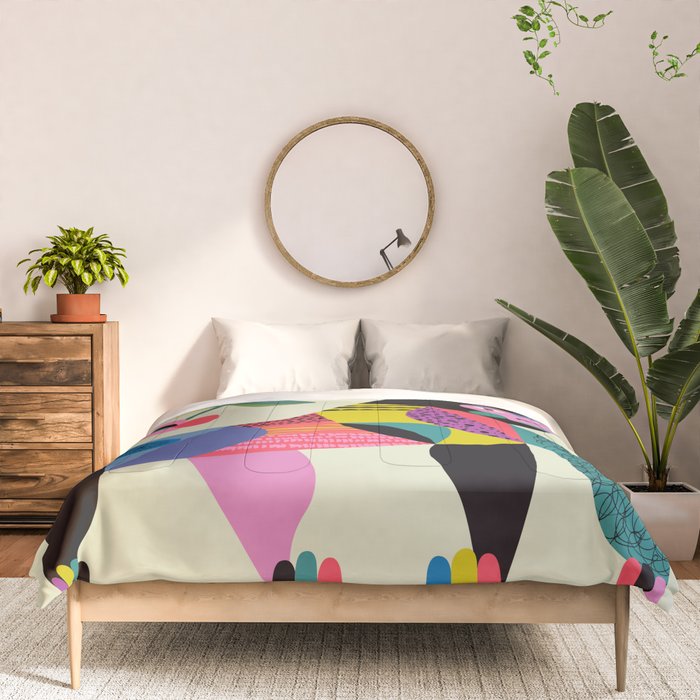 Mid Century Modern Gorilla Comforter Gallery Image 3