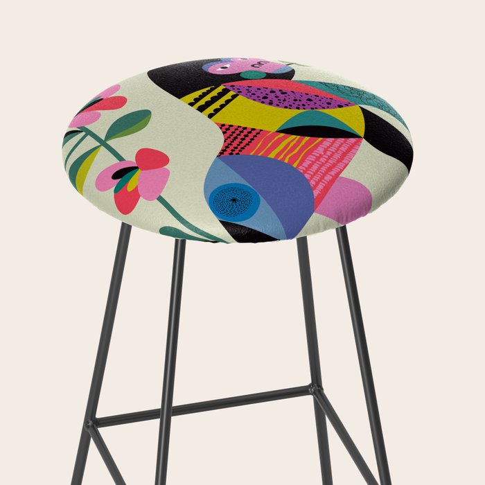 Mid Century Modern Gorilla Stool Gallery Image 2