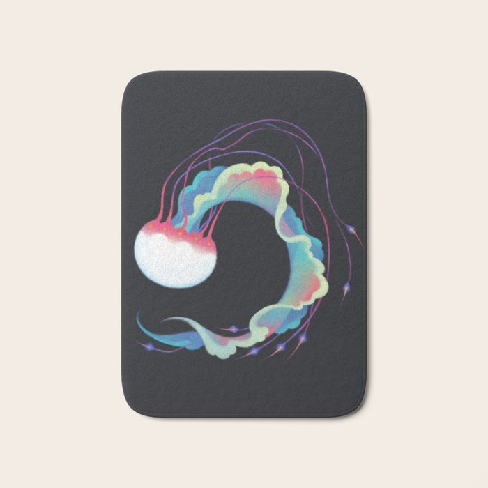 Jellyfish 3 Bath Mat Gallery Image 1