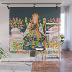 Polish folk girl Wall Mural Gallery Image 1