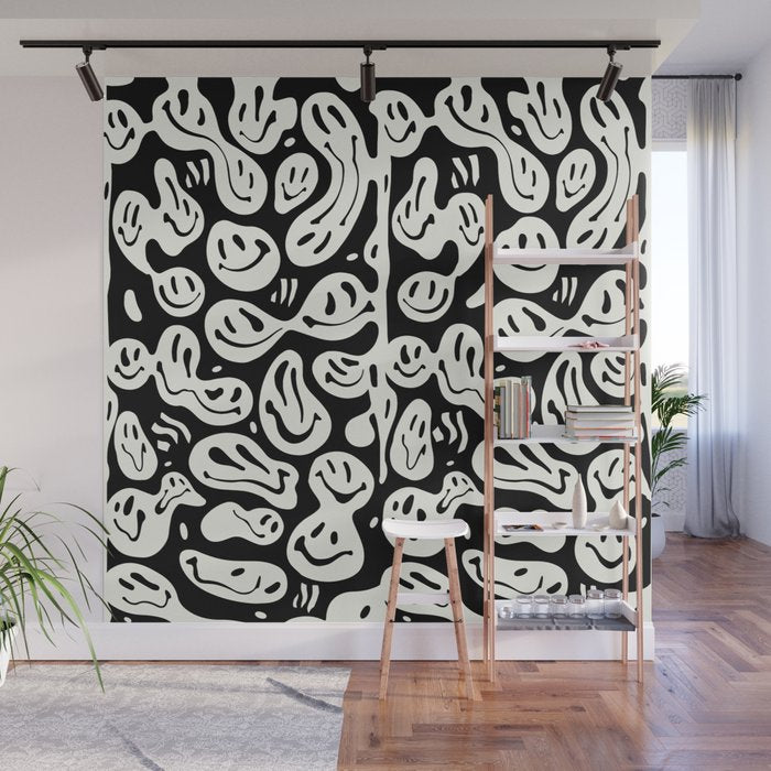 Ghost Melted Happiness Wall Mural Gallery Image 1