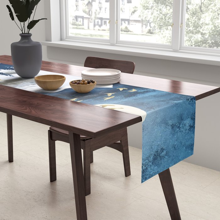 Moonlit Snow Table Runner Gallery Image 2