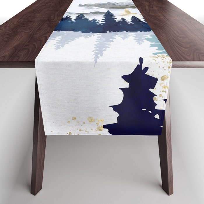 Moonlit Snow Table Runner Gallery Image 1