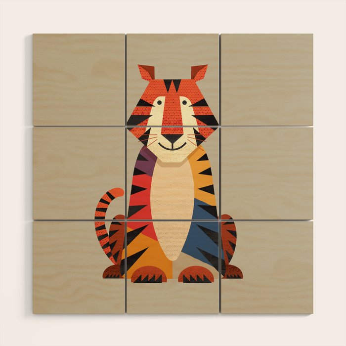 Tiger Wood Wall Art Gallery Image 1