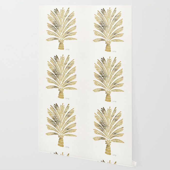 Palm Tree - Gold Palette Wallpaper Gallery Image 2