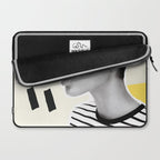 minimal collage Laptop Sleeve Gallery Image 2