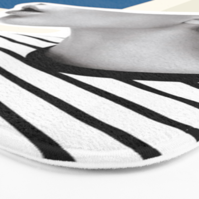 minimal collage Bath Mat Gallery Image 3