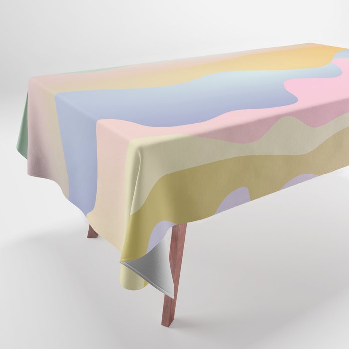 Morning glow Ombre landscape  Tablecloth Gallery Image 1
