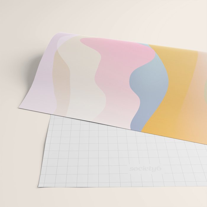 Morning glow Ombre landscape  Wrapping Paper Gallery Image 2