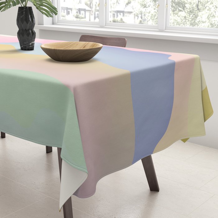 Morning glow Ombre landscape  Tablecloth Gallery Image 3