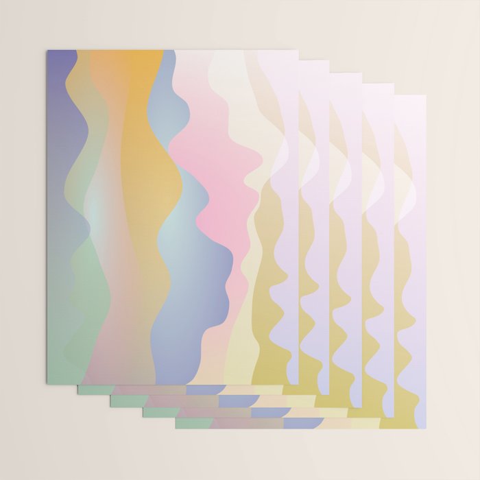 Morning glow Ombre landscape  Wrapping Paper Gallery Image 3
