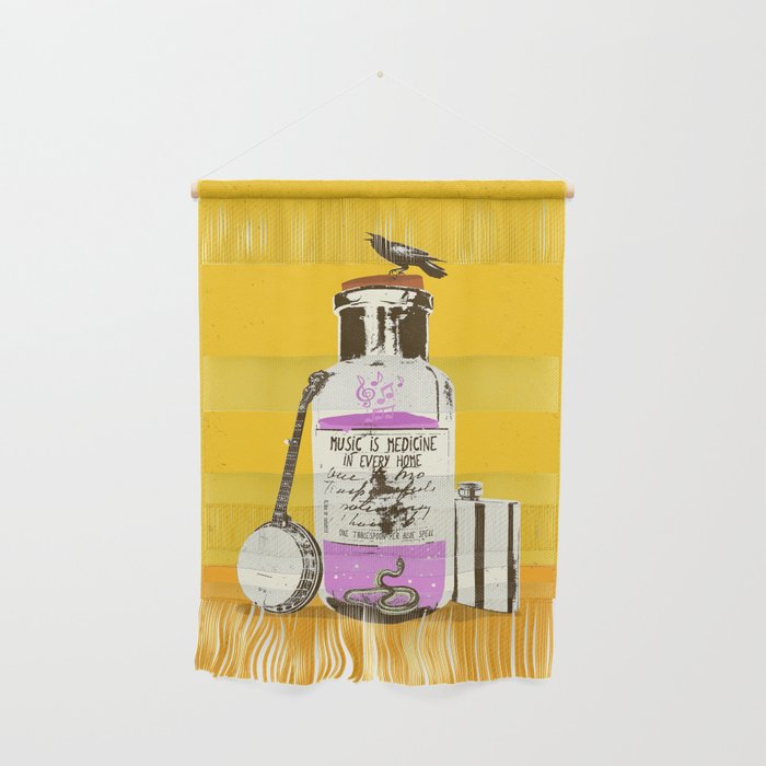 MUSIC IS MEDICINE Wall Hanging Gallery Image 1