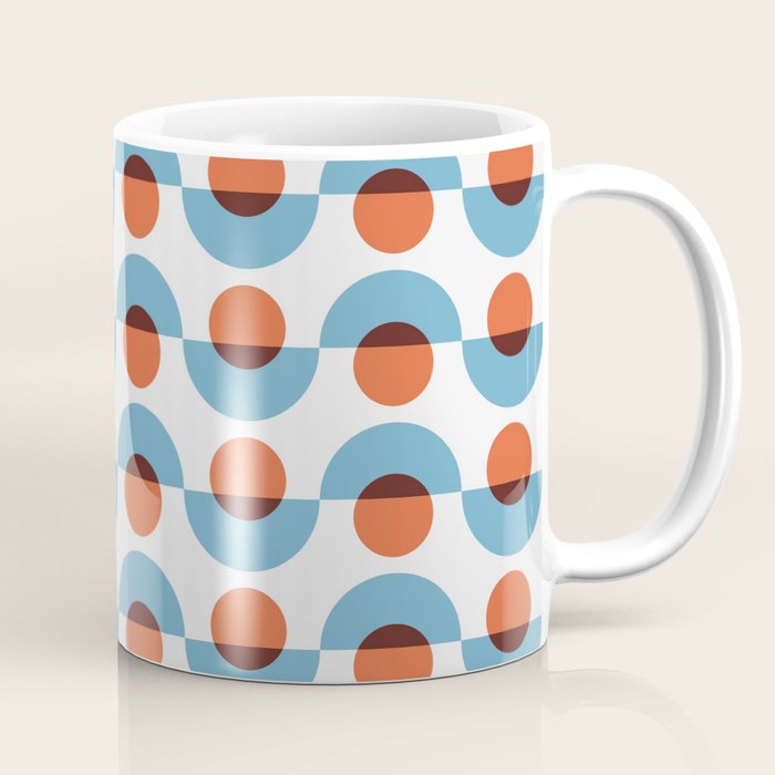 Up and down seamless geometry pattern Coffee Mug Gallery Image 1