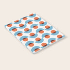 Up and down seamless geometry pattern Notebook Gallery Image 2