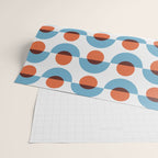 Up and down seamless geometry pattern Wrapping Paper Gallery Image 2
